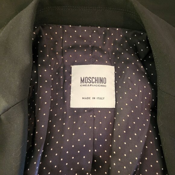 Moschino Cheap and Chic Black Blazer - Picture 3 of 5